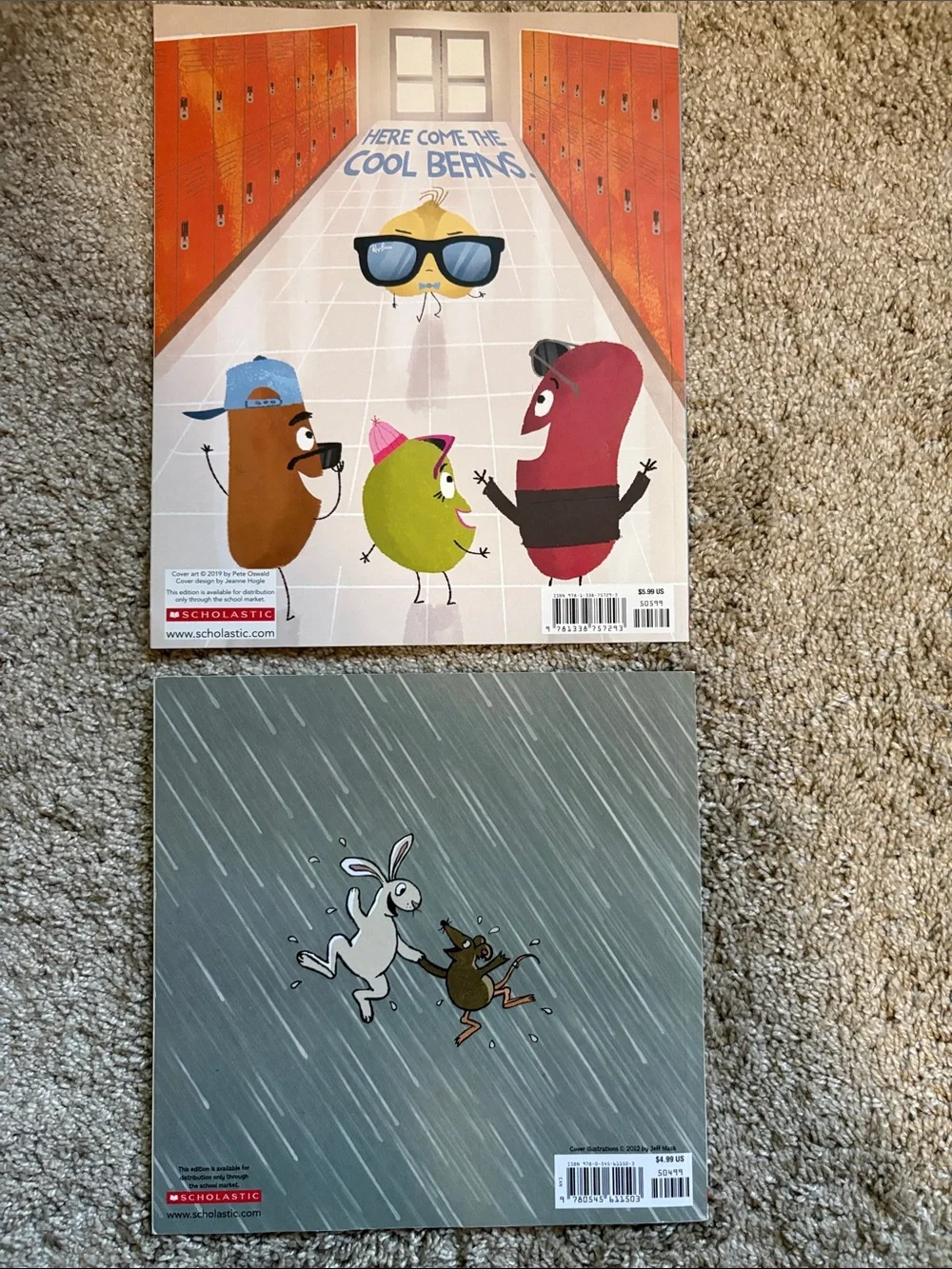 Scholastic Picture Book Duo - Yellow & Blue Covers